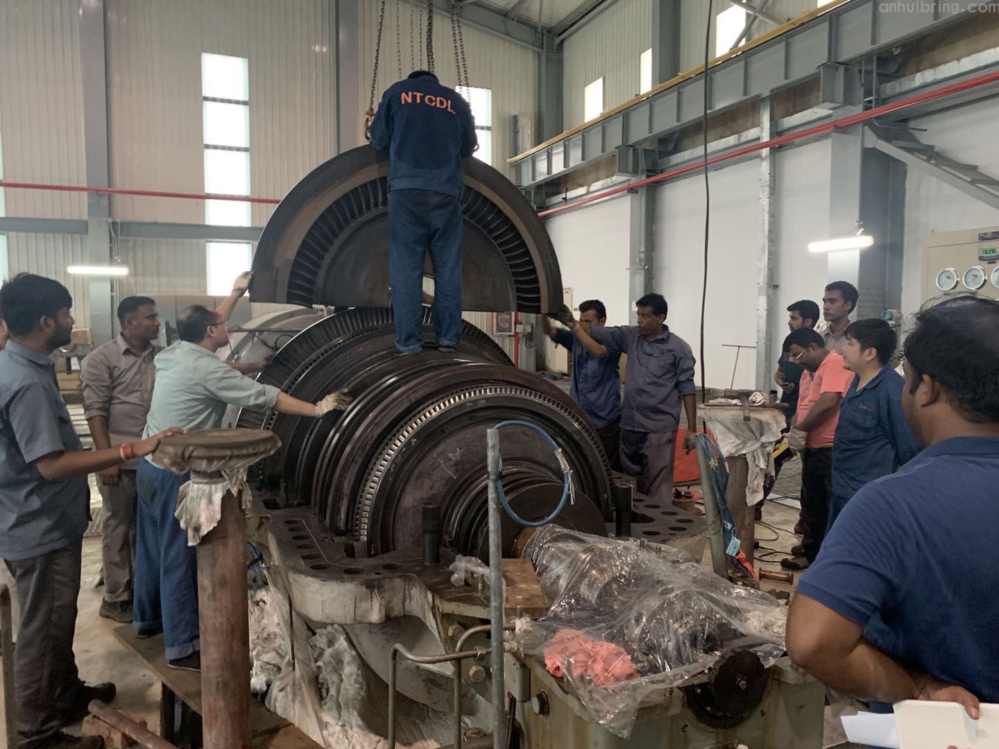 Emergent overhauling jobs for Steam Turbine
