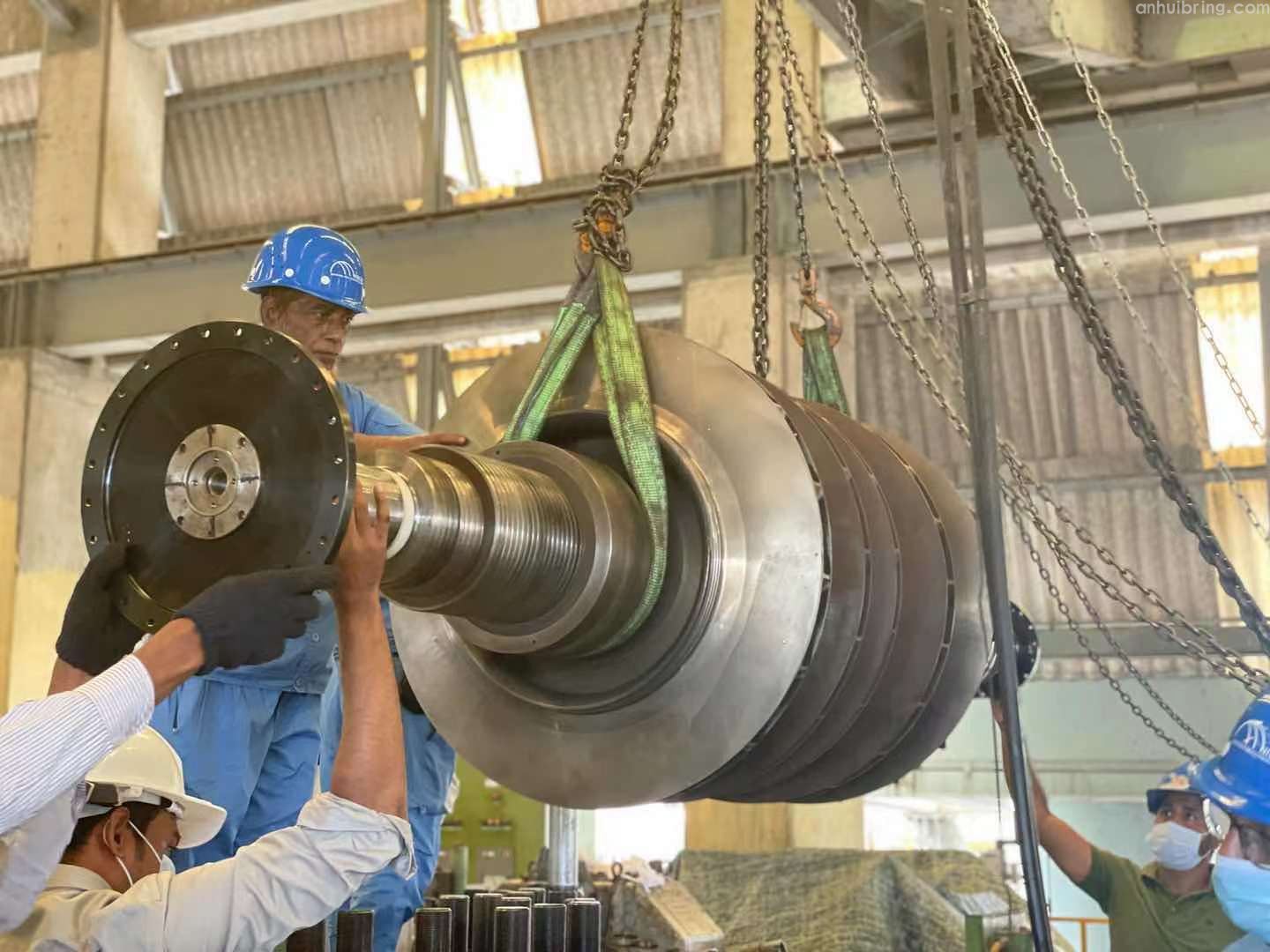 Fuji steam turbine was overhauled and started up successfully(图1)