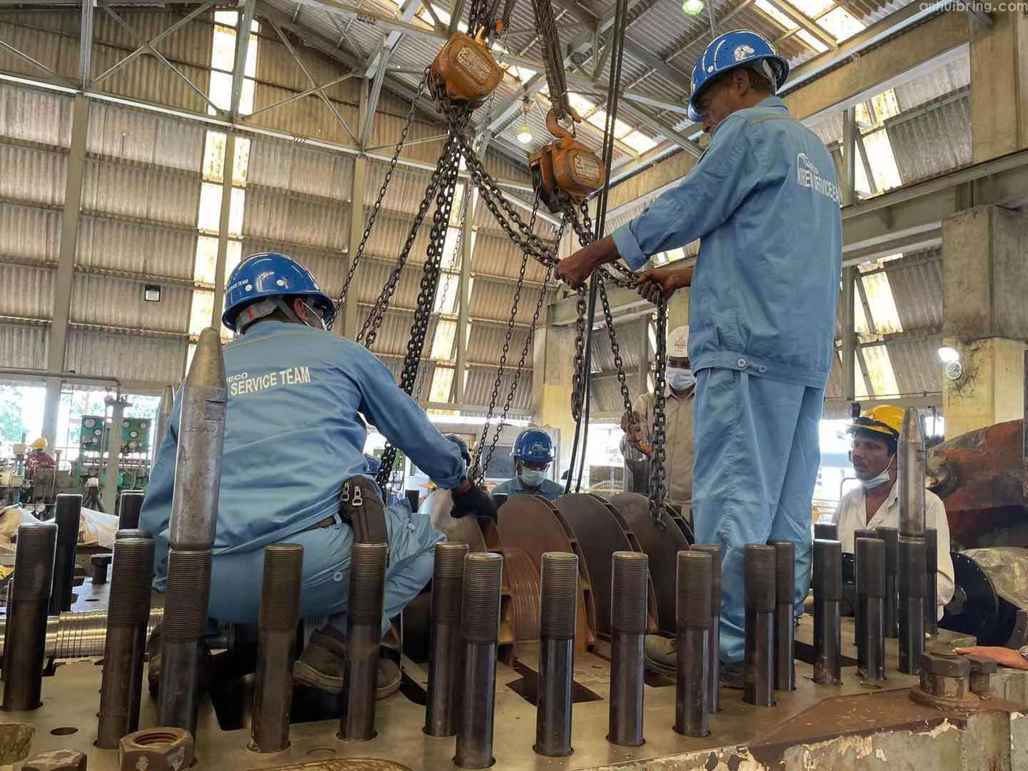 Fuji steam turbine was overhauled and started up successfully(图4) Fuji steam turbine was overhauled and started up successfully(图4)